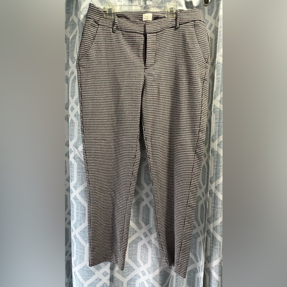 a new day Black & White Houndstooth Chinos